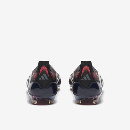 Predator 25 Elite Laceless FG Stealth Victory - Noir/Gris/Lucid Red