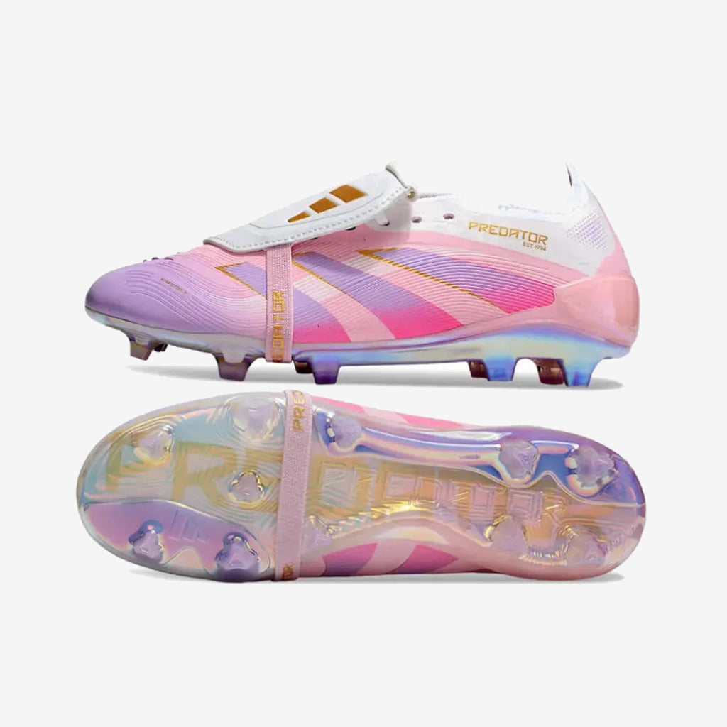 Predator 25 Elite Tongue FG - Rose/Blanc/OR