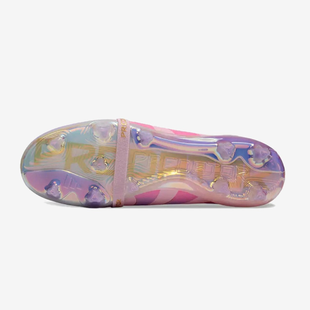 Predator 25 Elite Tongue FG - Rose/Blanc/OR