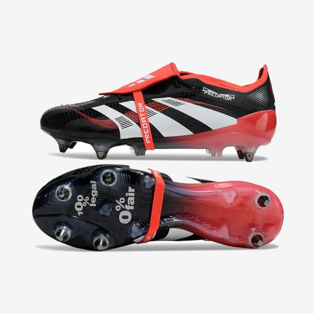 Predator 25 Fold-over Tongue SG Moments - Noir/Blanc/Rouge ÉDITION LIMITÉE — Adidas