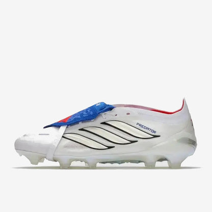 Adidas Predator 26 Elite Fold-over Tongue FG Jude Bellingham - Blanc/Bleu/Rouge