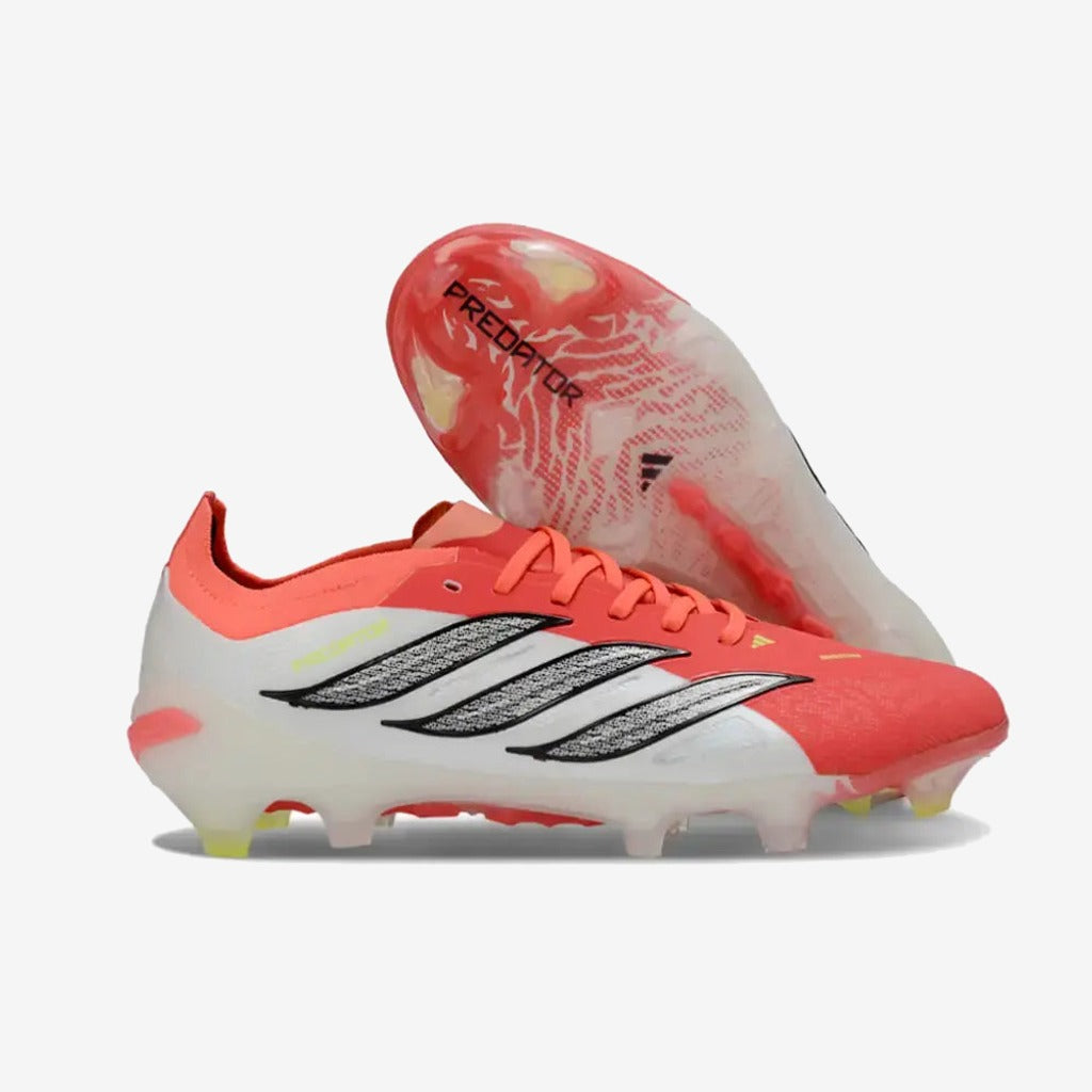 PREDATOR 26 ELITE LACETS FG BORN FOR GOALS - LUCID RED/NOIR/BLANC
