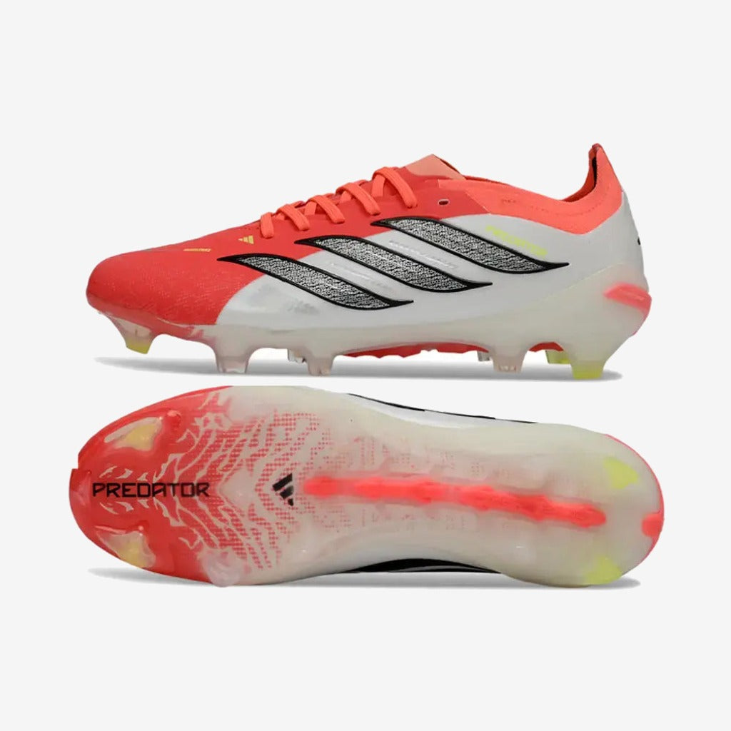 PREDATOR 26 ELITE LACETS FG BORN FOR GOALS - LUCID RED/NOIR/BLANC