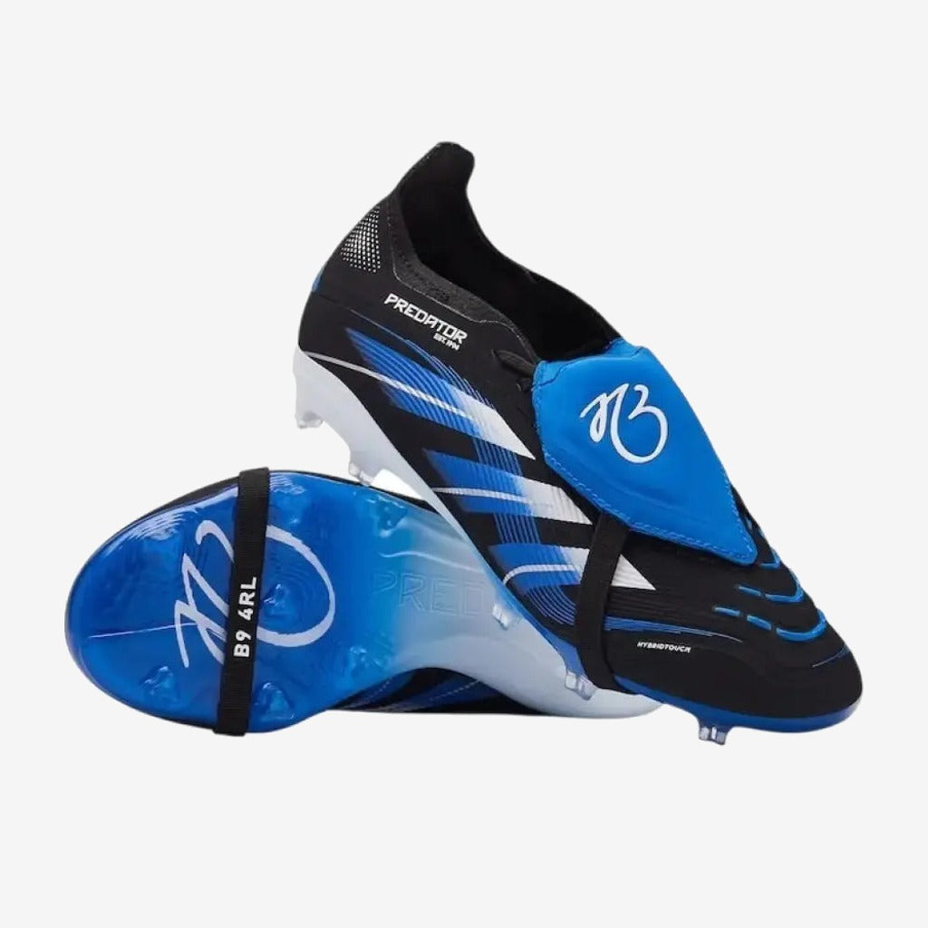 PREDATOR ELITE FOLD-OVER TONGUE FG JUDE BELLINGHAM - NOIR/BLANC/BLEU — Adidas