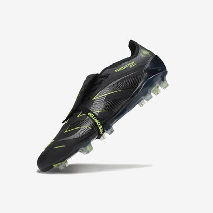 Predator Elite Fold-over Tongue FG - Electric Stealth - Noir/Vert Fluo