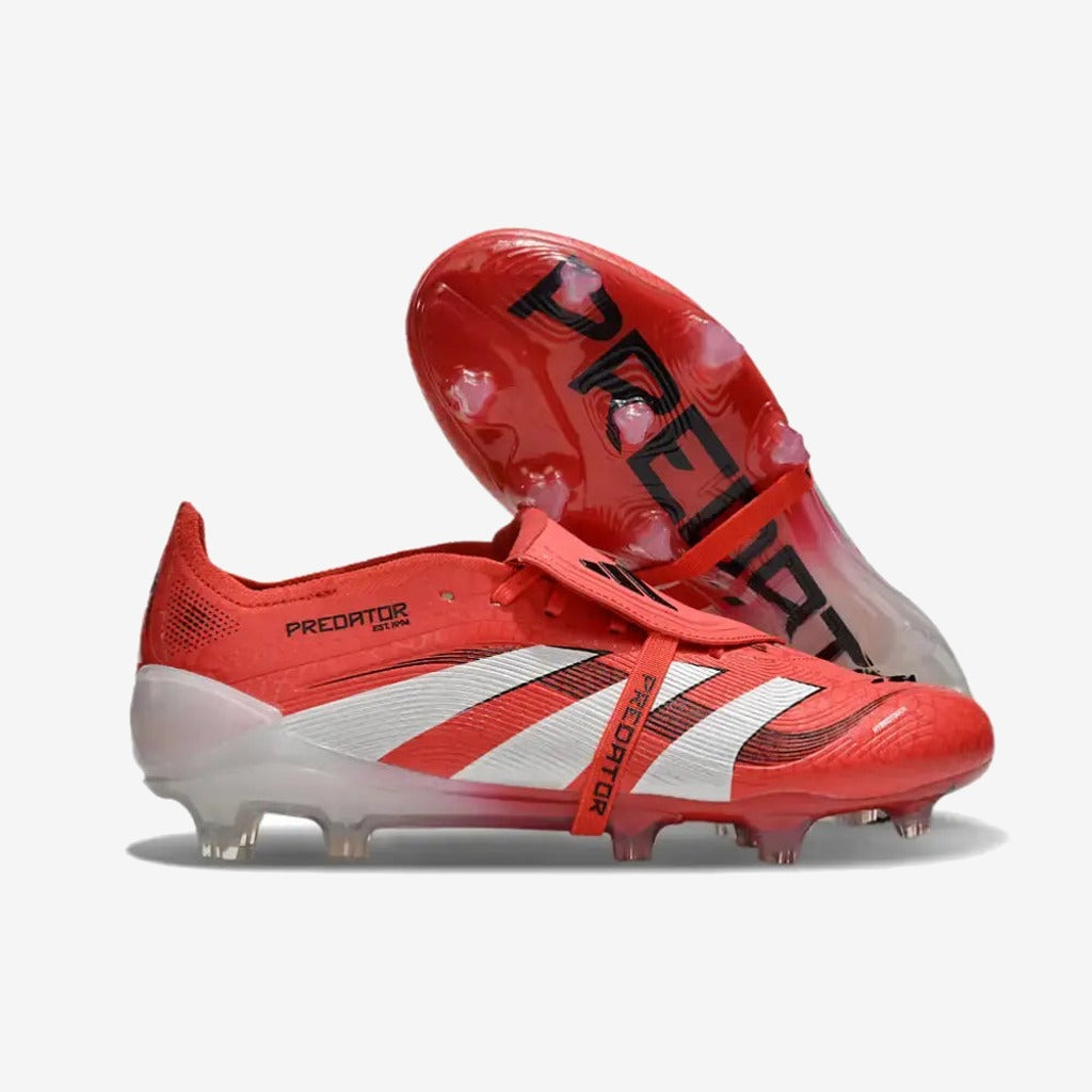 Predator 25 Elite Fold-over Tongue FG Pure Victory - Lucid Red/Blanc/Noir — Adidas