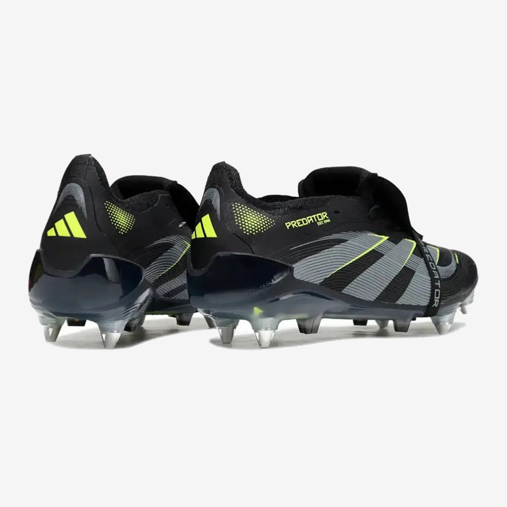 Predator Elite Fold-over Tongue SG - Electric Stealth - Noir/Vert Fluo SG
