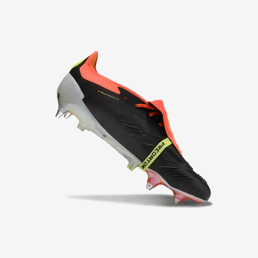 Predator Elite Fold-over Tongue SG Solar Energy - Noir/Blanc/Rouge