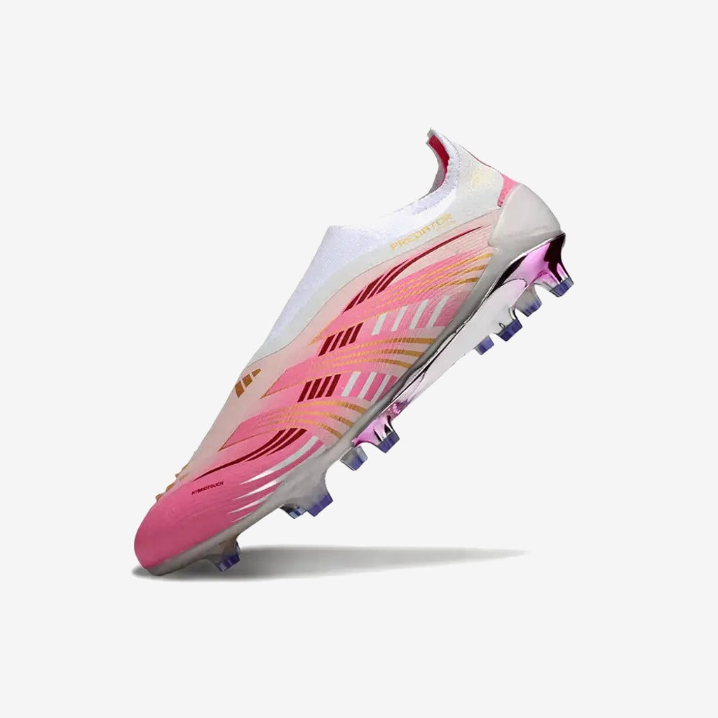 Adidas Predator Elite Laceless FG - Rose/Blanc/Or