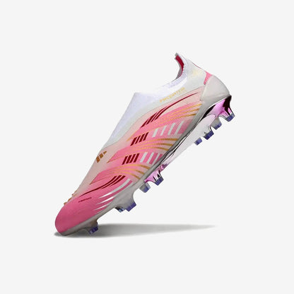 Adidas Predator Elite Laceless FG - Rose/Blanc/Or
