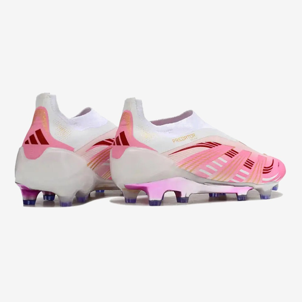 Adidas Predator Elite Laceless FG - Rose/Blanc/Or