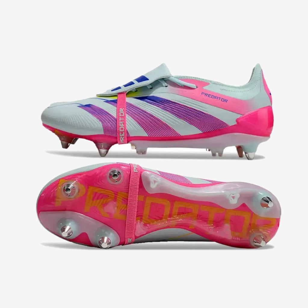Predator Elite SG - Blanc/Rose/Violet/Bleu/Jaune — Adidas