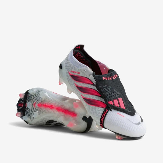 Predator Elite Tongue FG Control or Chaos - Blanc/Solar Turbo — Adidas