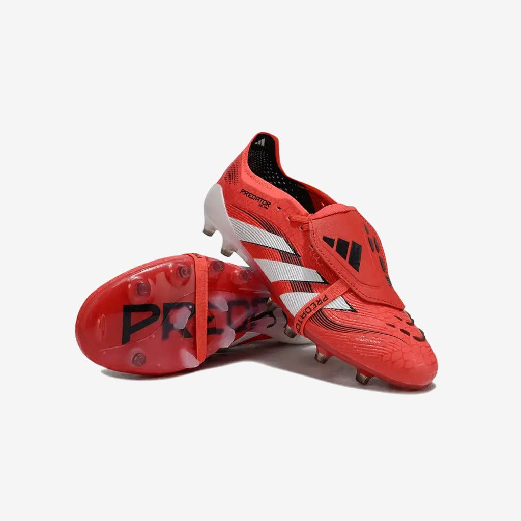 Predator Pro Fold-over Tongue AG Pure Victory - Lucid Red/Blanc/Noir