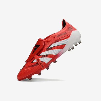 Predator Pro Fold-over Tongue AG Pure Victory - Lucid Red/Blanc/Noir