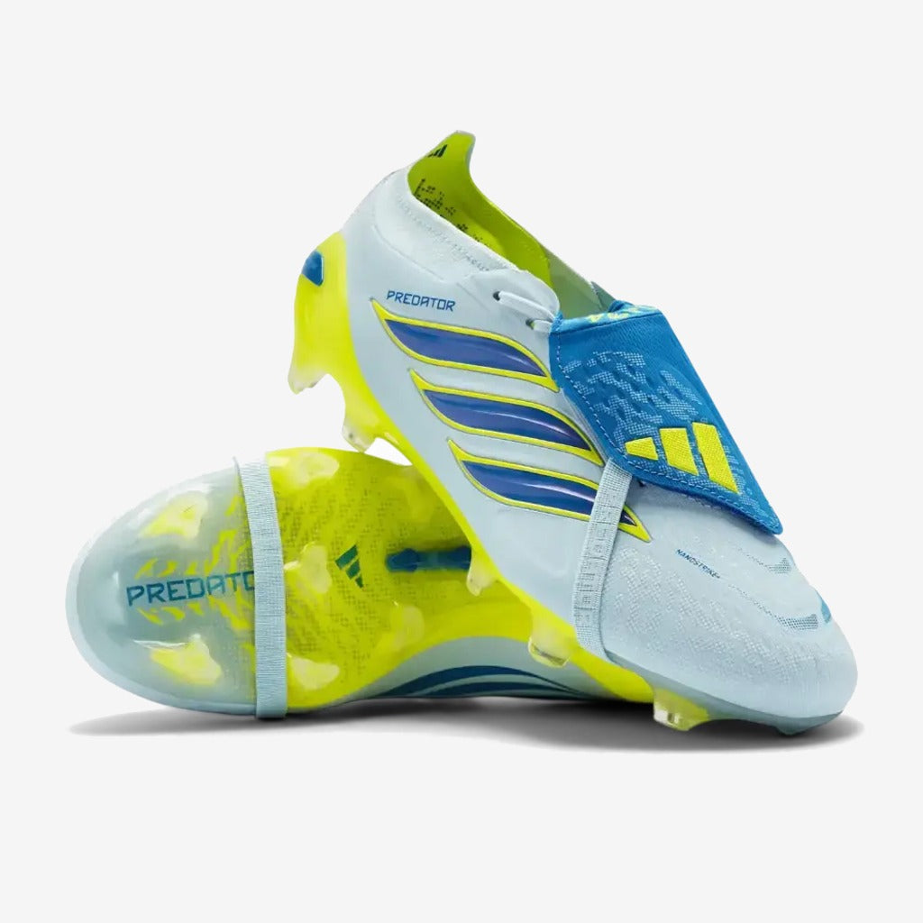 Adidas Predator Tongue Elite FG Ice Cold Precision - Gris/Bleu/Jaune