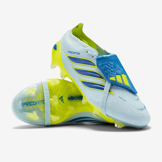 Adidas Predator Tongue Elite FG Ice Cold Precision - Gris/Bleu/Jaune