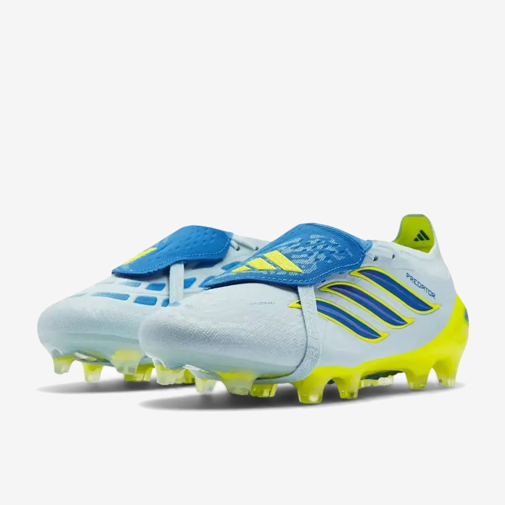 Adidas Predator Tongue Elite FG Ice Cold Precision - Gris/Bleu/Jaune