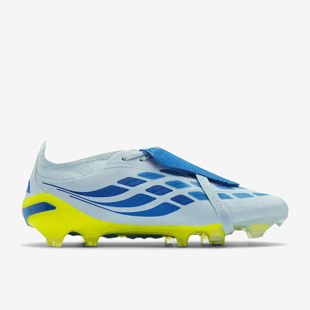 Adidas Predator Tongue Elite FG Ice Cold Precision - Gris/Bleu/Jaune