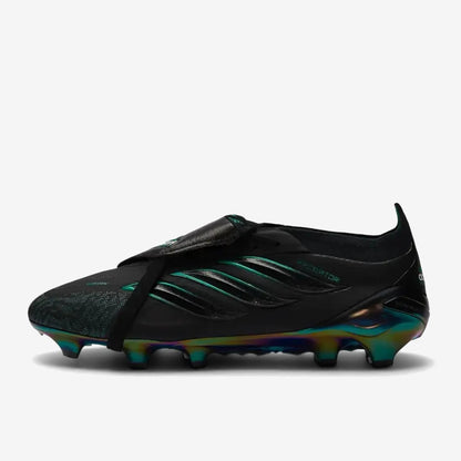 Adidas Predator Tongue FG - Noir/Vert Equipment