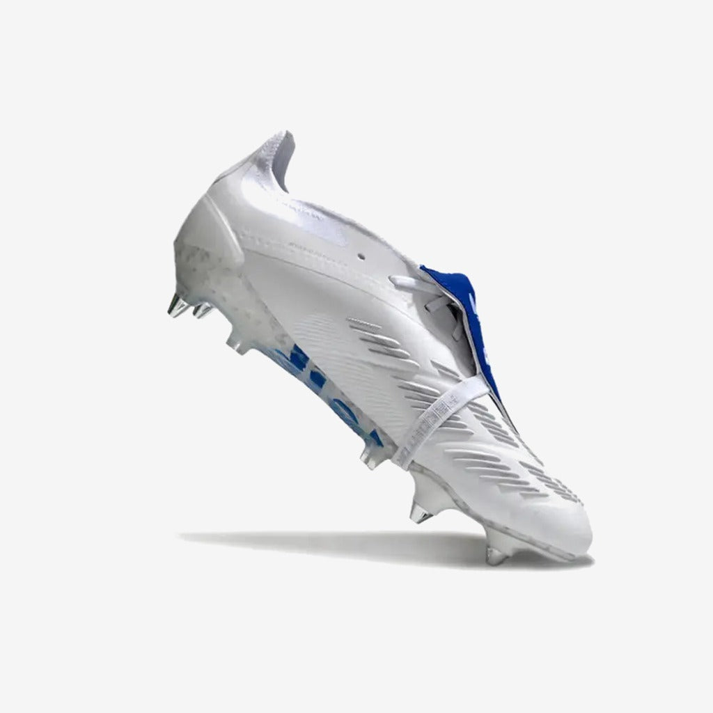 Predator Elite x Beckham Elite Tongue SG - Blanc/Bleu