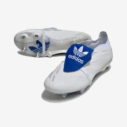 Predator Elite x Beckham Elite Tongue SG - Blanc/Bleu