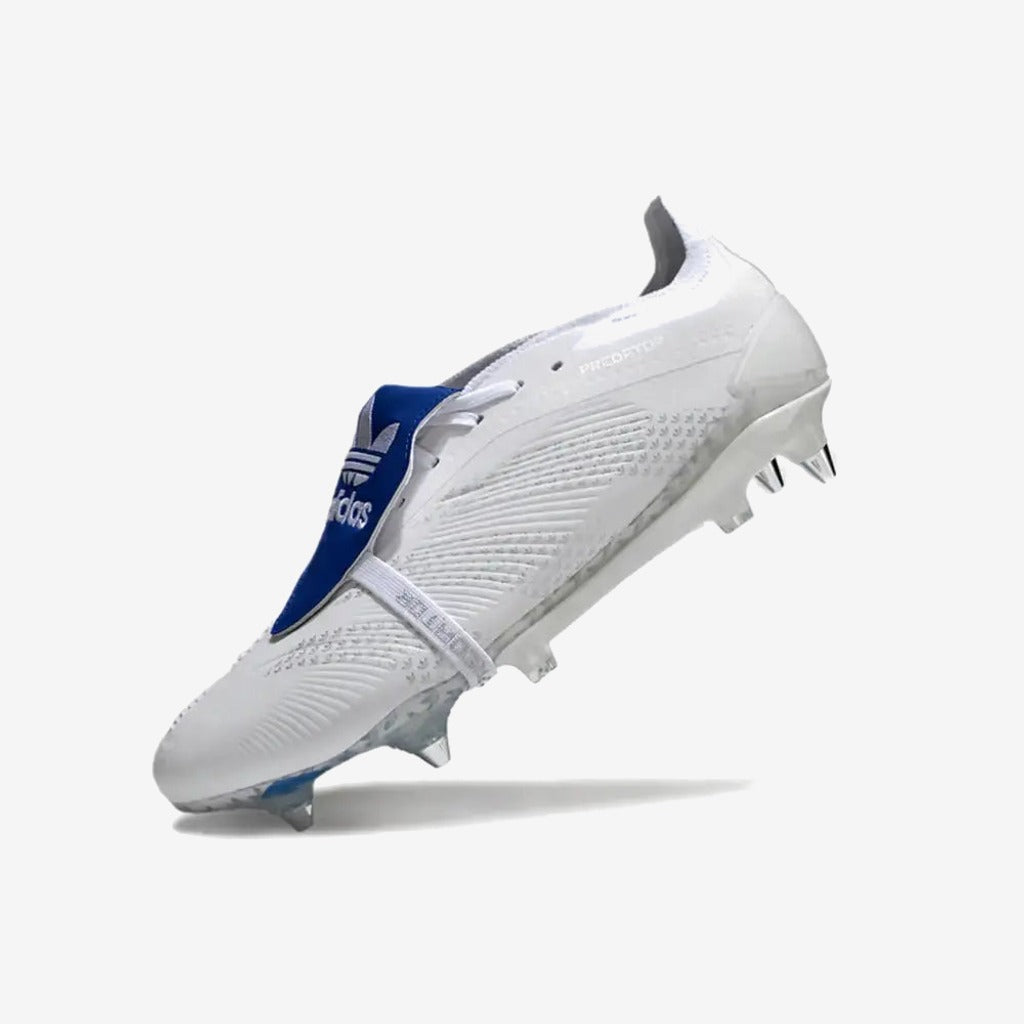 Predator Elite x Beckham Elite Tongue SG - Blanc/Bleu