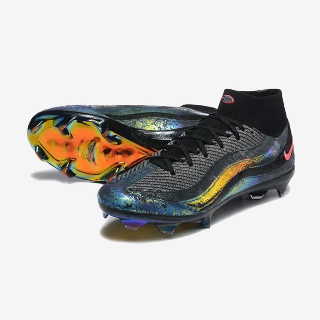 Superfly 10 Air Max 95 FG - Noir/Solar Red