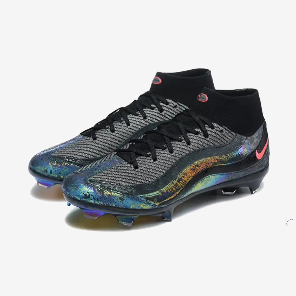 Superfly 10 Air Max 95 FG - Noir/Solar Red