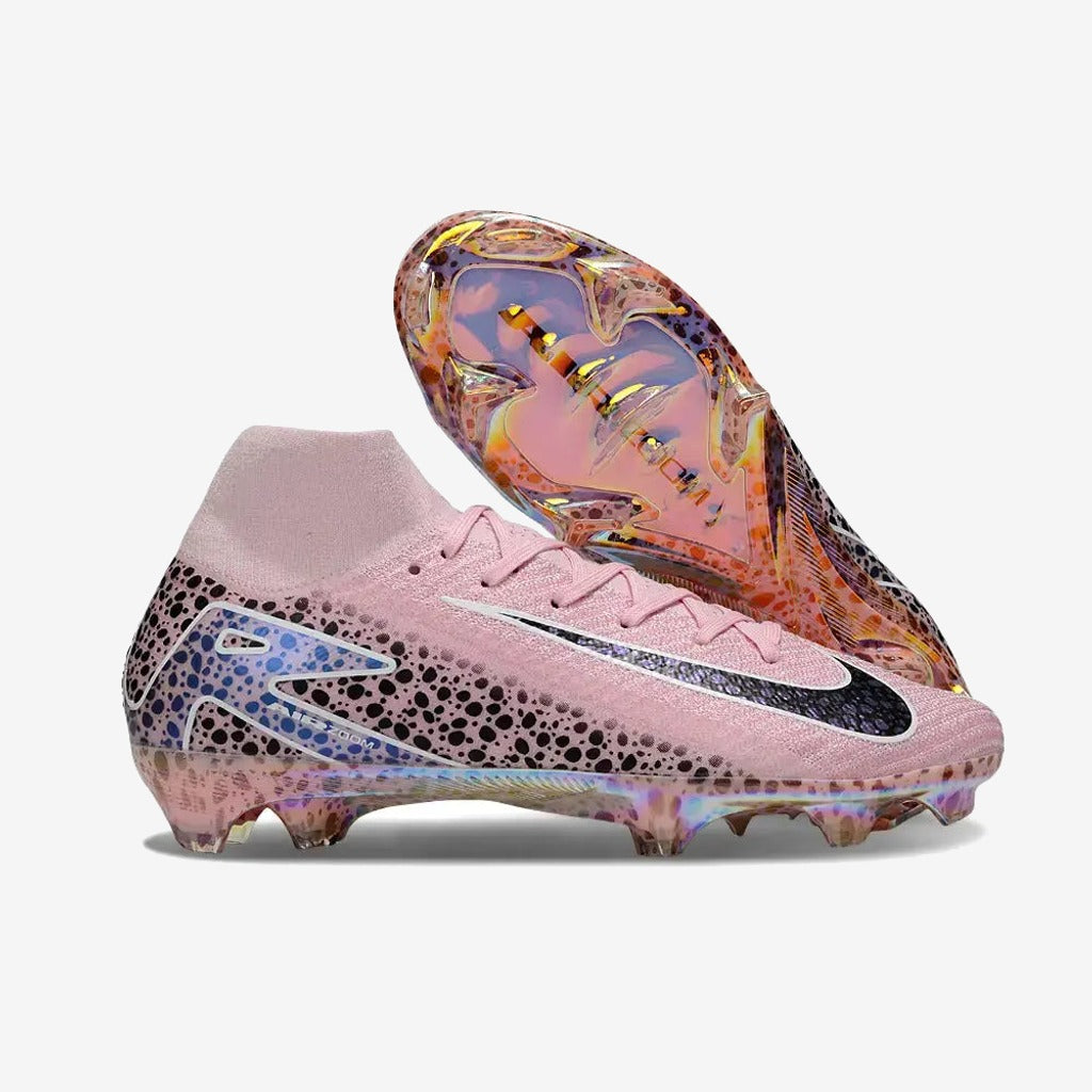Superfly 10 Nike By You FG - Rose Motif Noir