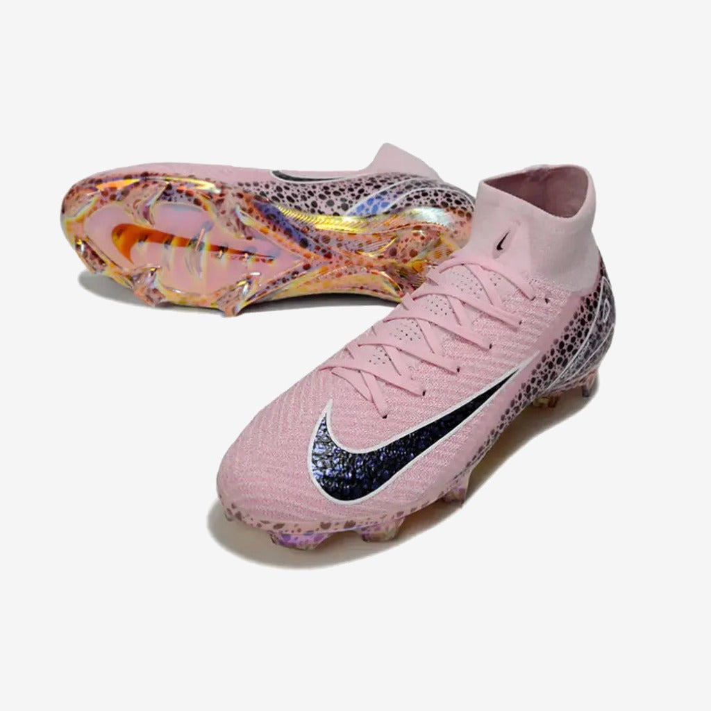 Superfly 10 Nike By You FG - Rose Motif Noir