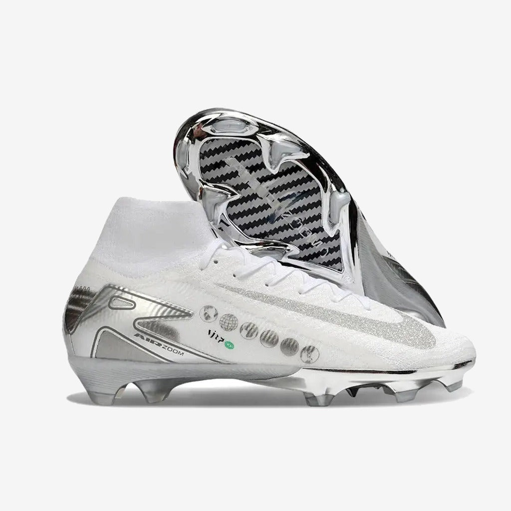 Superfly 10 Vinicius Trophie The Best FG - Blanc/Argent — Nike