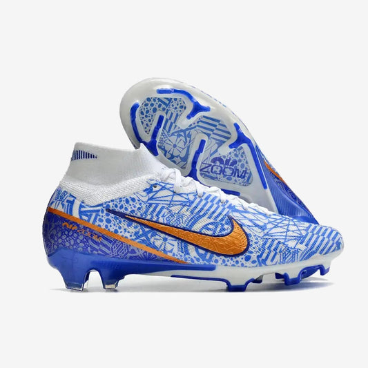 Superfly 9 Elite CR7 FG 'Azulejo' Bleu/Doré — Nike