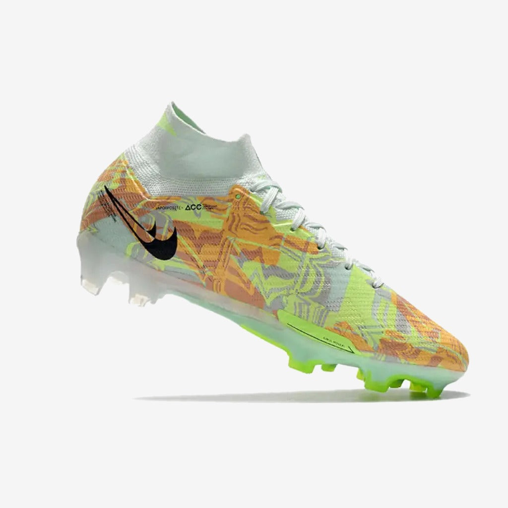 Superfly 9 Elite FG Bonded - Vert/Bleu/Orange