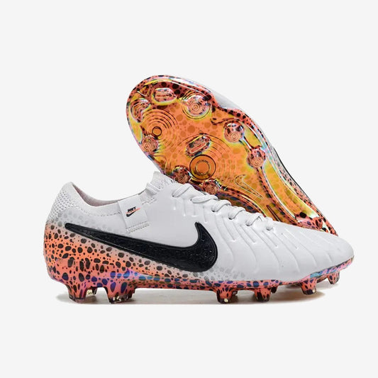 Tiempo Legend 10 Elite FG Electric Pack Gris/Orange/Léopard — Nike