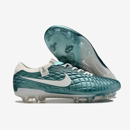 Tiempo Legend 10 Elite FG Emerald - Turquoise/Blanc Cassé — Nike