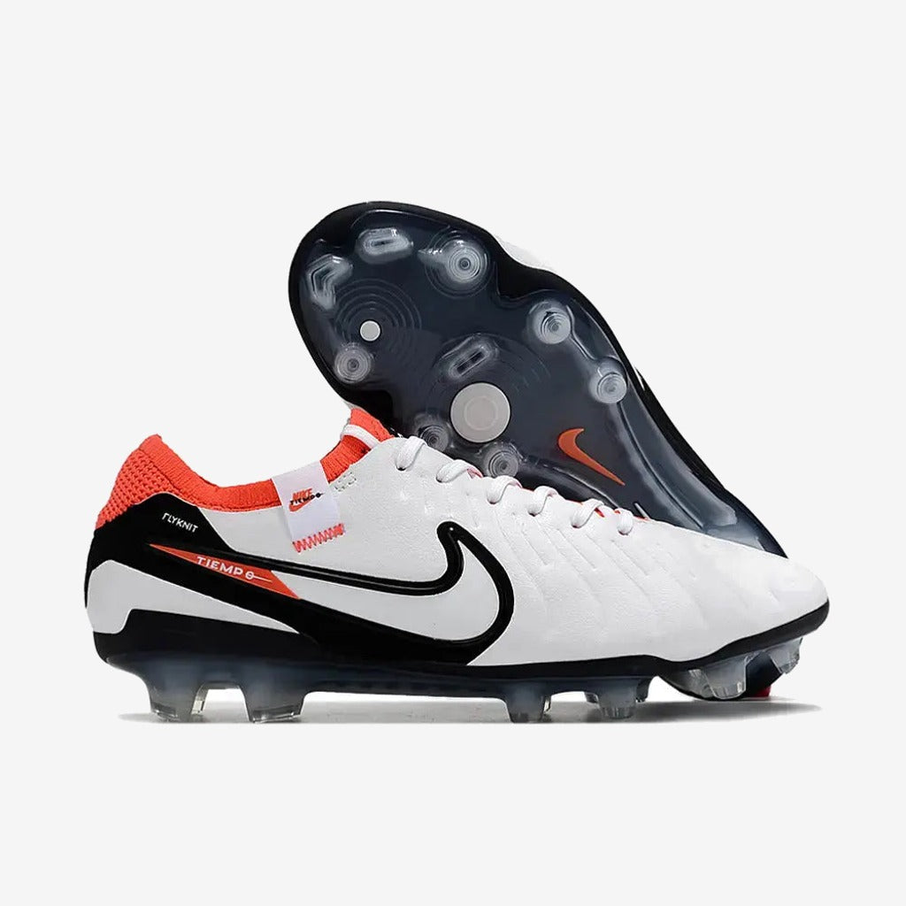 Tiempo Legend 10 Elite FG Ready - Blanc/Noir/Rouge — Nike