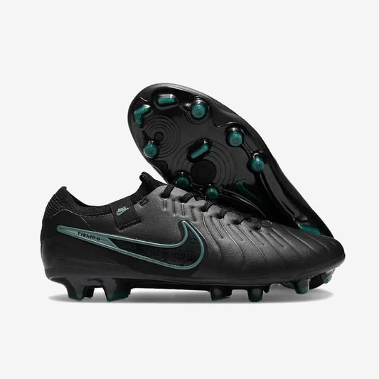 Tiempo Legend 10 Elite FG Shadow - Noir/Vert — Nike