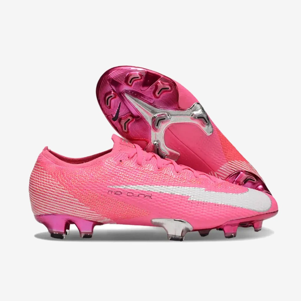 VAPOR 13 ELITE FG MBAPPÉ ROSA - ROSE/BLANC/ARGENT — Nike