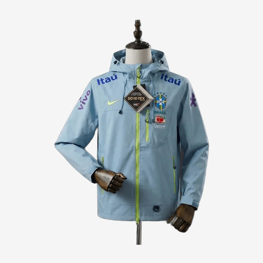 veste selecao bresil bleu