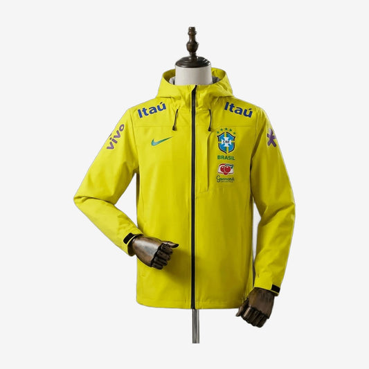 veste selecao bresil jaune