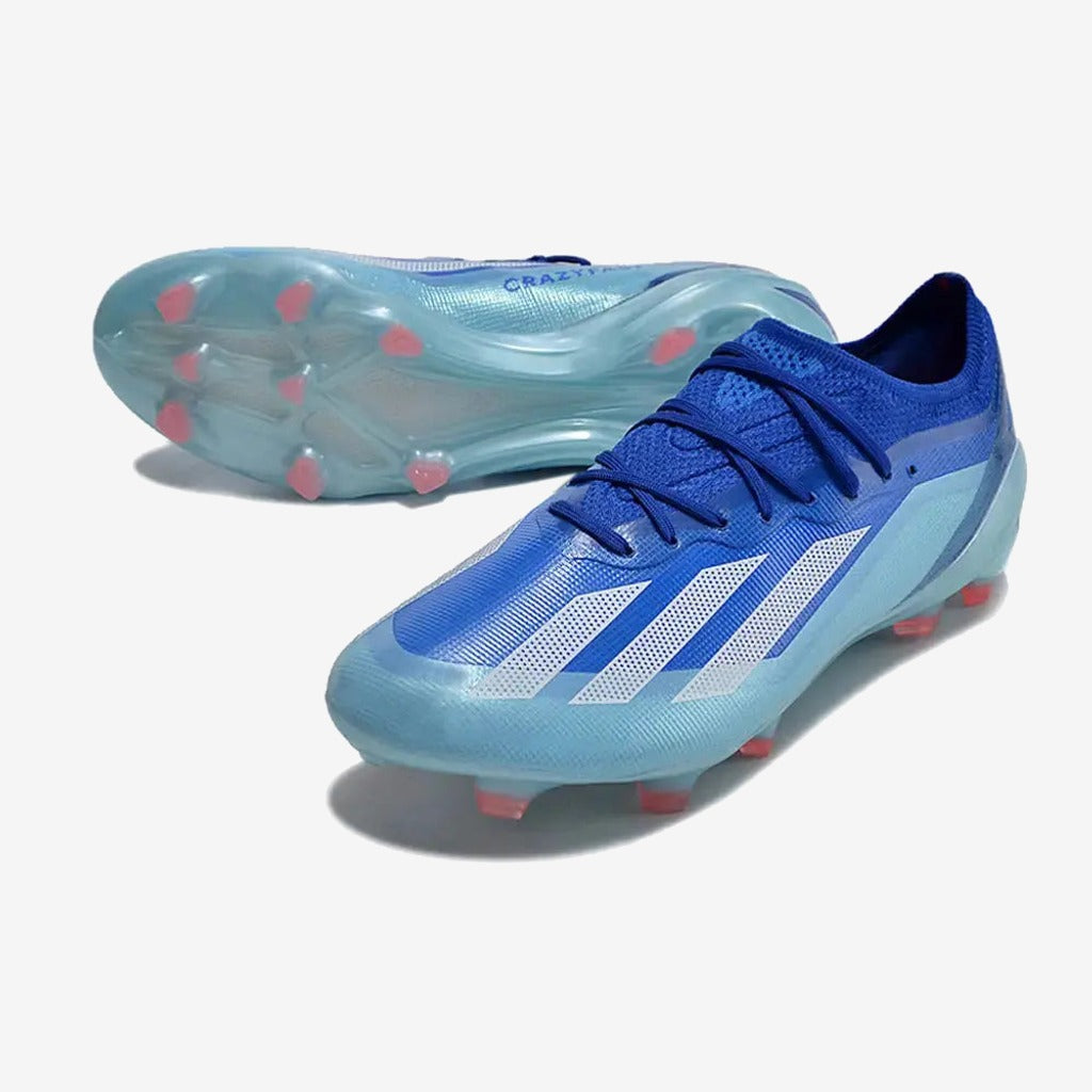 X Crazyfast .1 FG Marinerush - Bleu/Blanc/Rouge