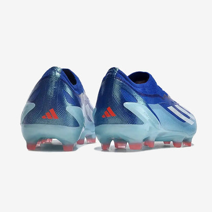X Crazyfast Elite Laceless FG Marinerush - Bleu/Blanc/Rouge