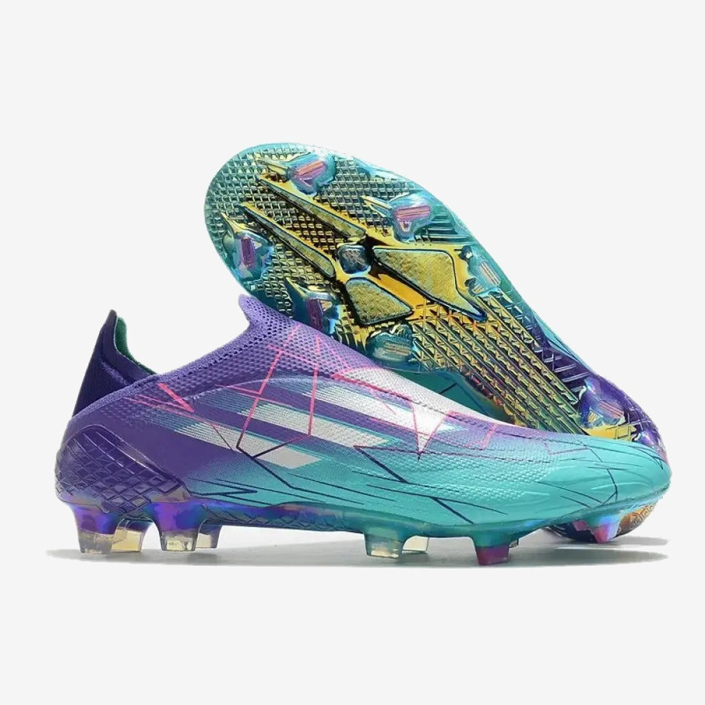 X Speedflow + FG Champions Code - Violet/Argenté/Turquoise