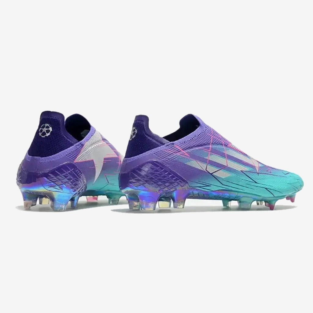 X Speedflow + FG Champions Code - Violet/Argenté/Turquoise