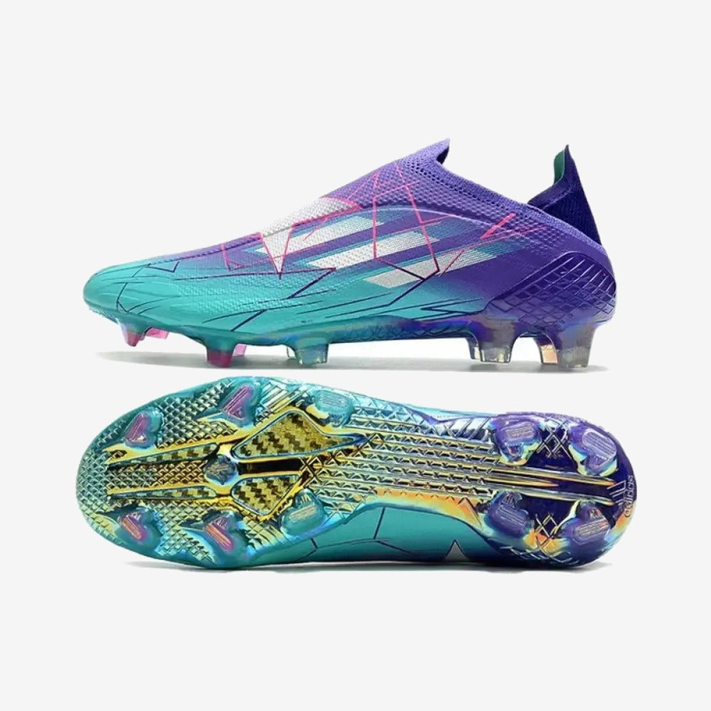 X Speedflow + FG Champions Code - Violet/Argenté/Turquoise